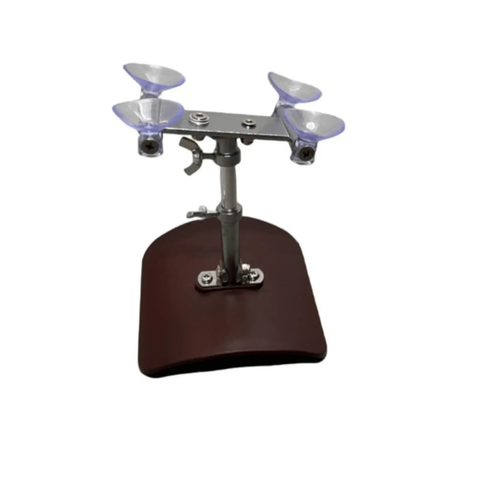 Suction Cup Guitar Support for Acoustic Electric Guitar Ergonomic Padded Base Adjustable Height Practice Aid