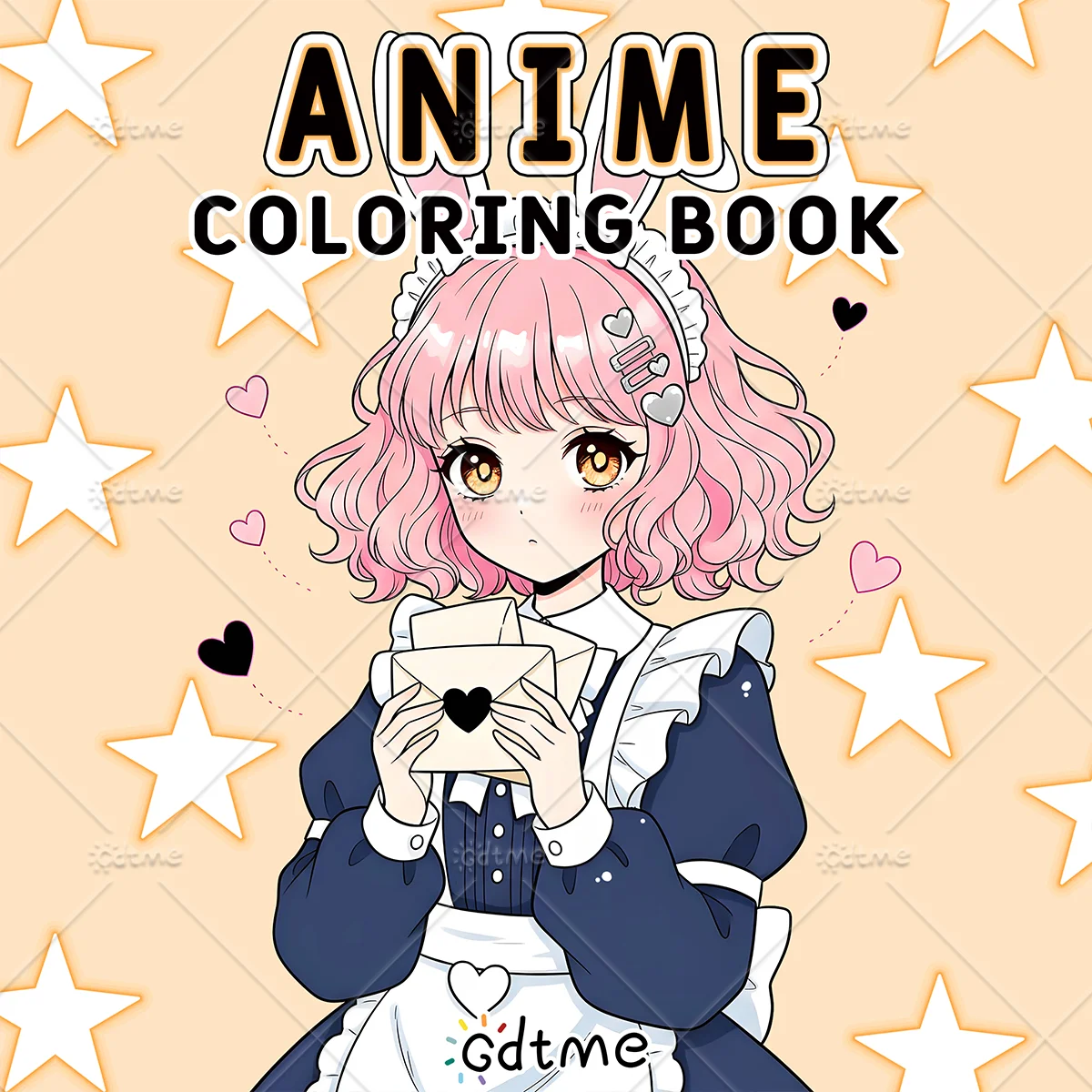 Anti Anxiety Anime Coloring Book for Adults Stress Relief DIY Painting Drawing Art Activity Book Perfect Gift for Relaxation