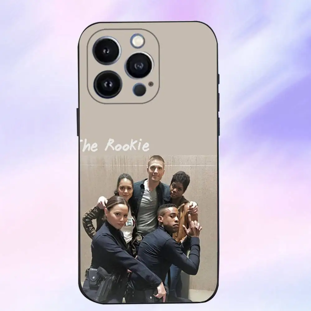 حافظة هاتف Tim B-Bradford Rookied لهاتف iPhone 16,15,14,13,12,11 Plus، Pro Max، XS، X، XR، SE، Mini، 8، 7، غطاء أسود من السيليكون الناعم