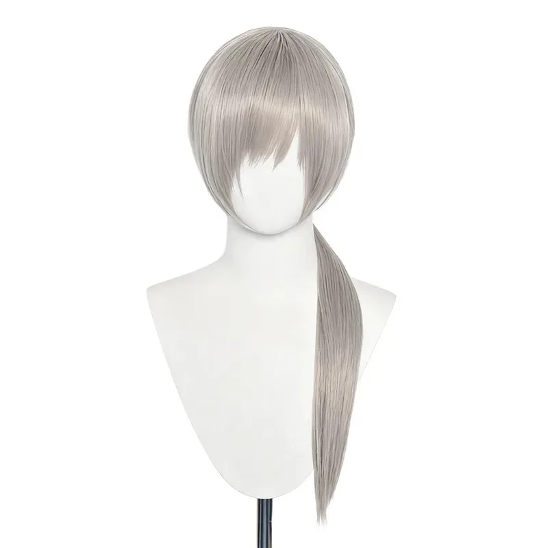 ABC123Quanxi Chainsaw Man Cosplay Synthetic Long Straight Wig Anime Coser Cute Girl Heat Resistant Fiber High Qx;3,f'6,h.7;j view 4