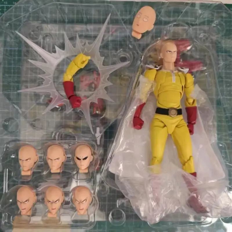 

New One Punch Man Saitama Action Figure - Movable Joints Collectible Anime Statue With Cape & Stand Gift For Fans Festival Gift