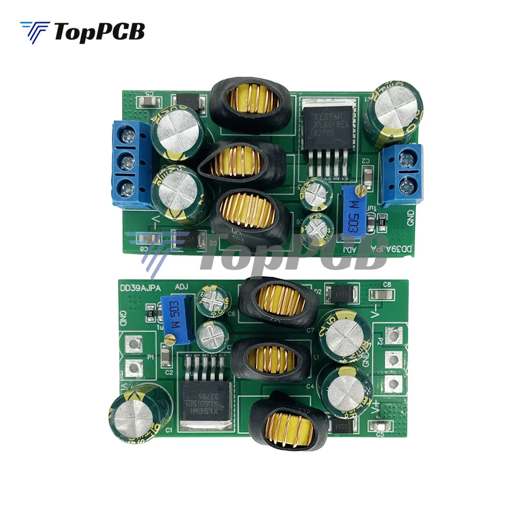 DC Step-Up Boost-Buck Converter Module, Positivo e Negativo, Fonte de Alimentação Dupla Saída, 20W +- 5V, 6V, 9V, 10V, 12V, 15V, 24V