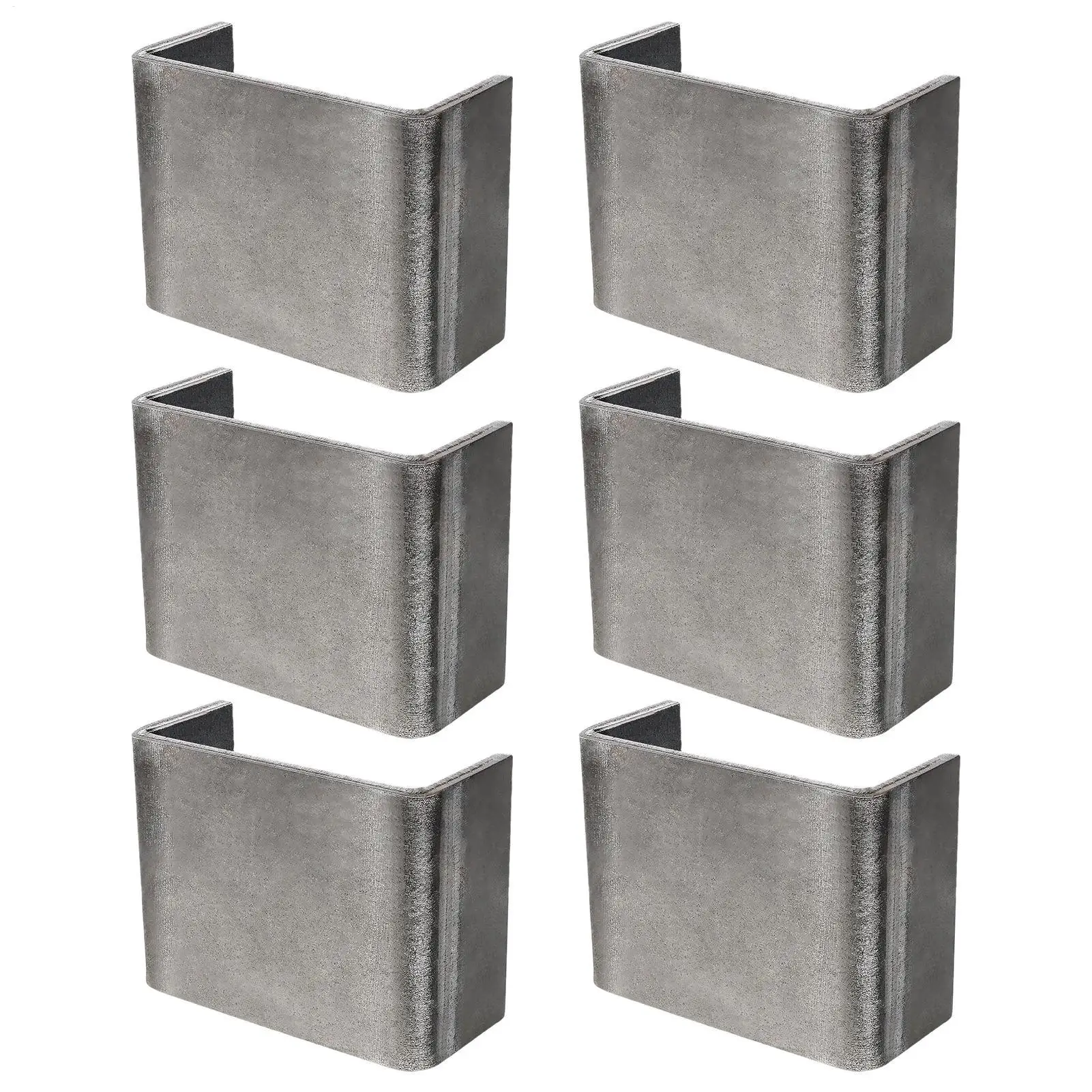 Trailer Stake Pocket 6 Pieces Weld On Carbon Steel Tie Down Trailer Side Tie Down For 2x4 Inch Stakes Truck Bed Side Board