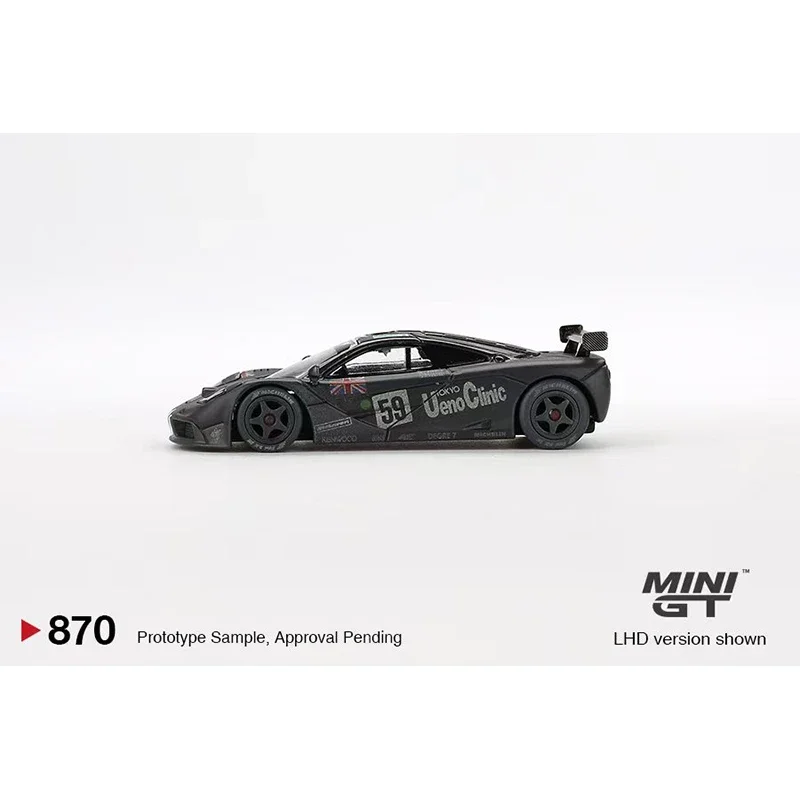 ما قبل البيع MINIGT 1:64 MCL F1 GTR # 59 1995 مجموعة ألعاب مجموعة نماذج ديوراما دييكاست لمانز 870