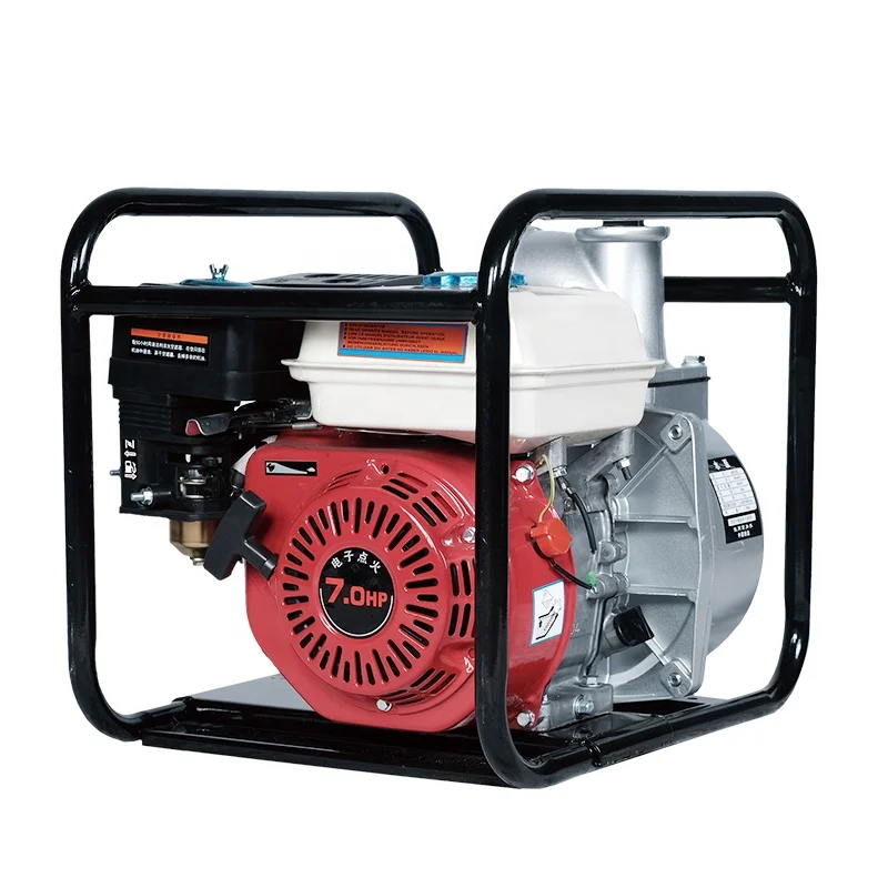 High Pressure 8m Head Engine Fire Fighting Pump 5.5hp Portable Single Stage with OEM Application Support