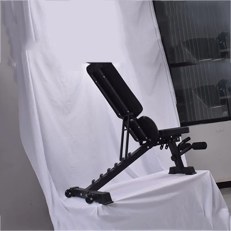 Multifunctional Trainer, Fitness Equipment Folding Dumbbell Stool