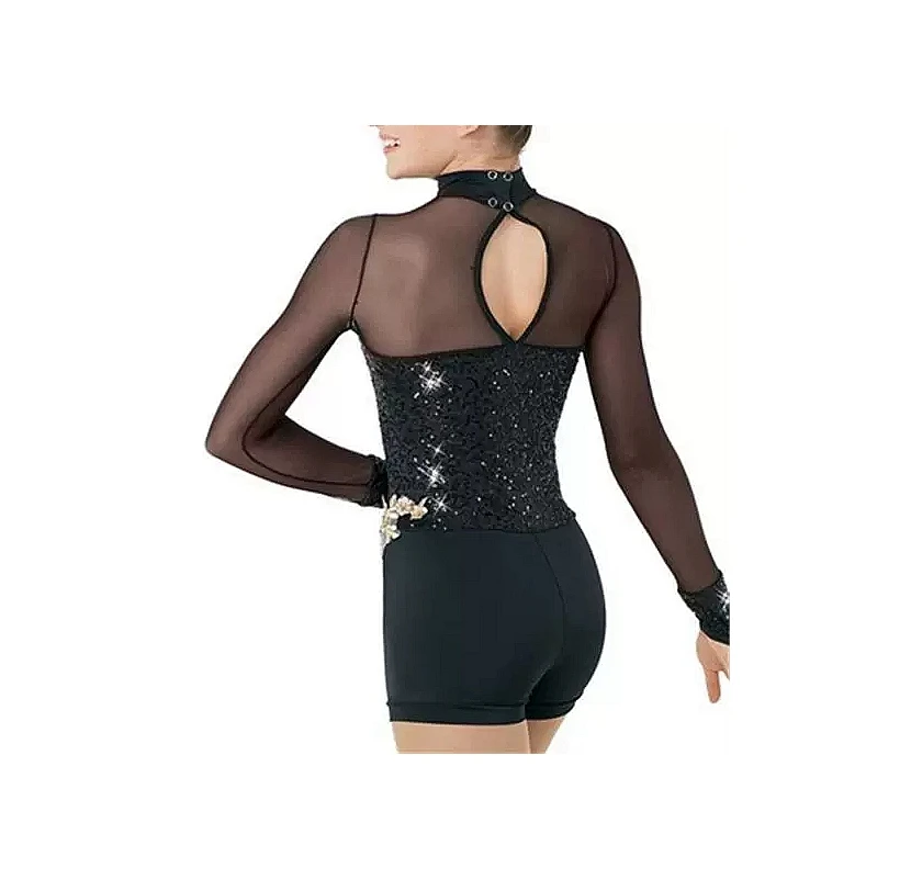 customize-professional-jazz-latin-dance-costumes-with-sequined-performance-skirts-of-any-color