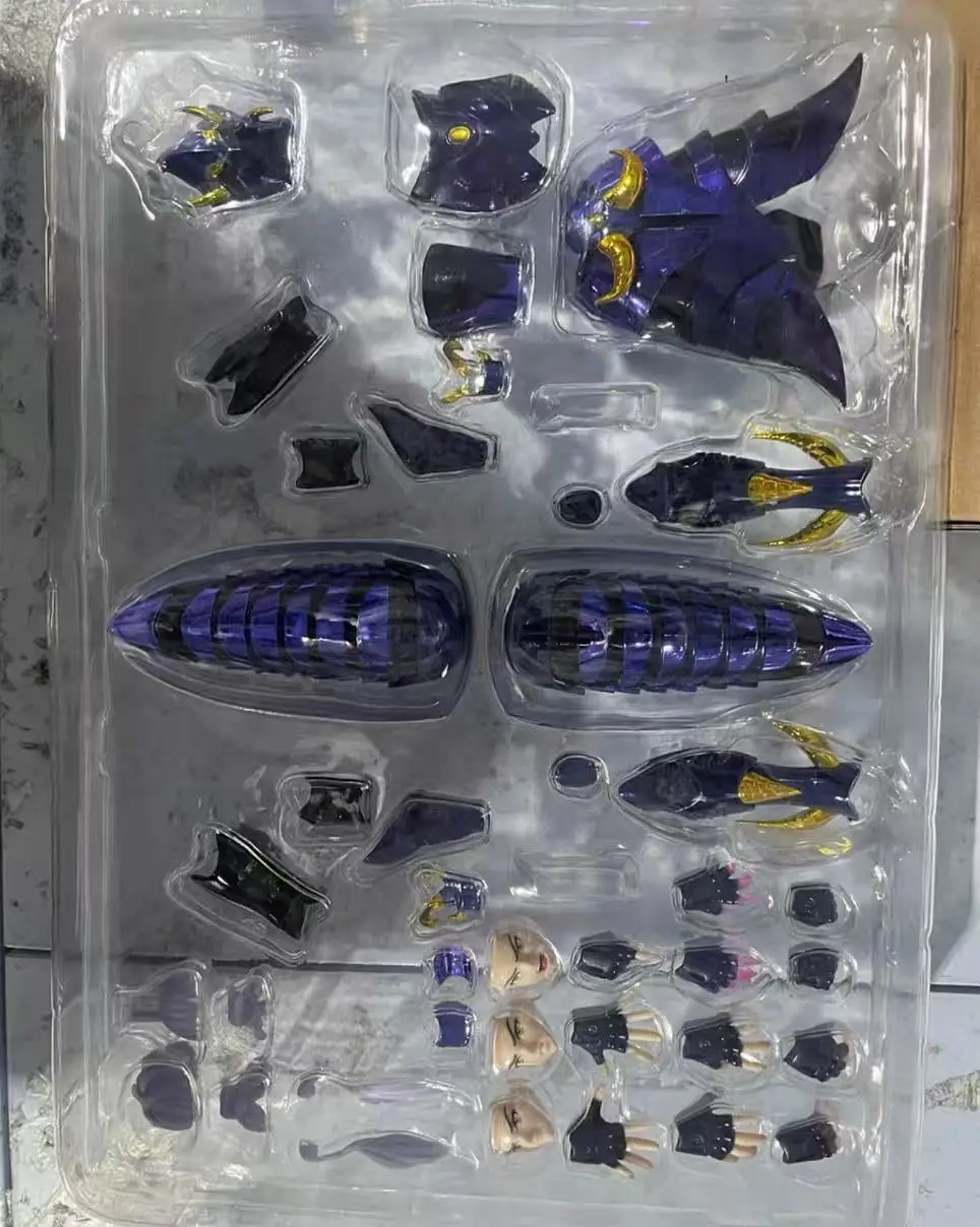 نموذج CS قماش Saint Seiya أسطورة EX Hades Army 108 Specters Wyvern Rhadamanthys/Griffon Minos/Garuda Aiacos شخصية معدنية