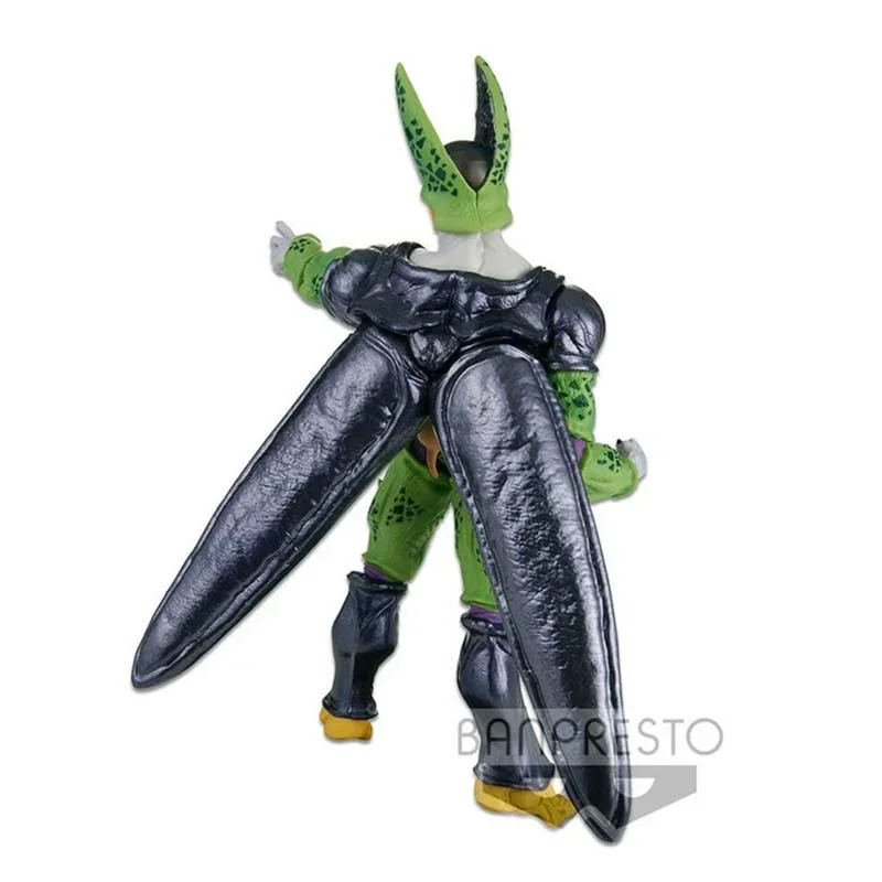 Bandai Original Drachen ballz Anime Figur Bwfc Zelle Action figur komplette Körpers pielzeug für Kinder Geschenk Sammler Modell Ornamente