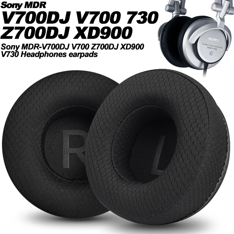 イヤホンパッドソニー MDR-V700/DJ V730 Z700DJ XD900 交換用