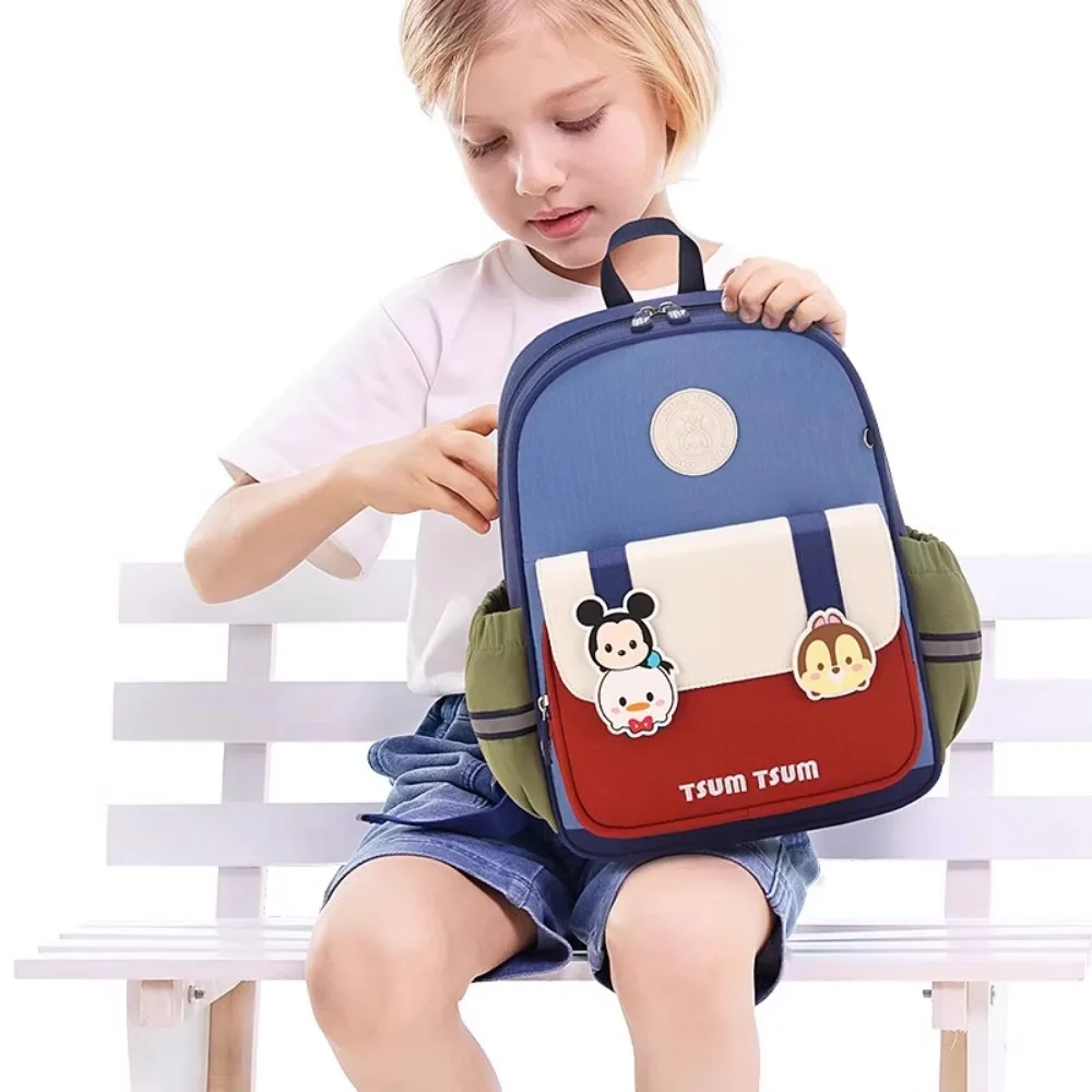 Disney Mickey Kinderen Schooltas Basisschool Jongens En Meisjes Kleuterschool Ultralichte Ademende Lastverlagende Rugzak