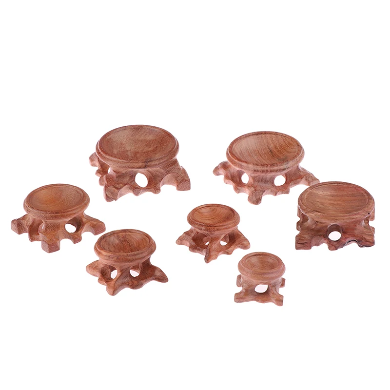 1 pz durevole ramo acido Base espositore in legno per sfera di cristallo sfera globo pietra porta sfera di cristallo decorazioni per la casa