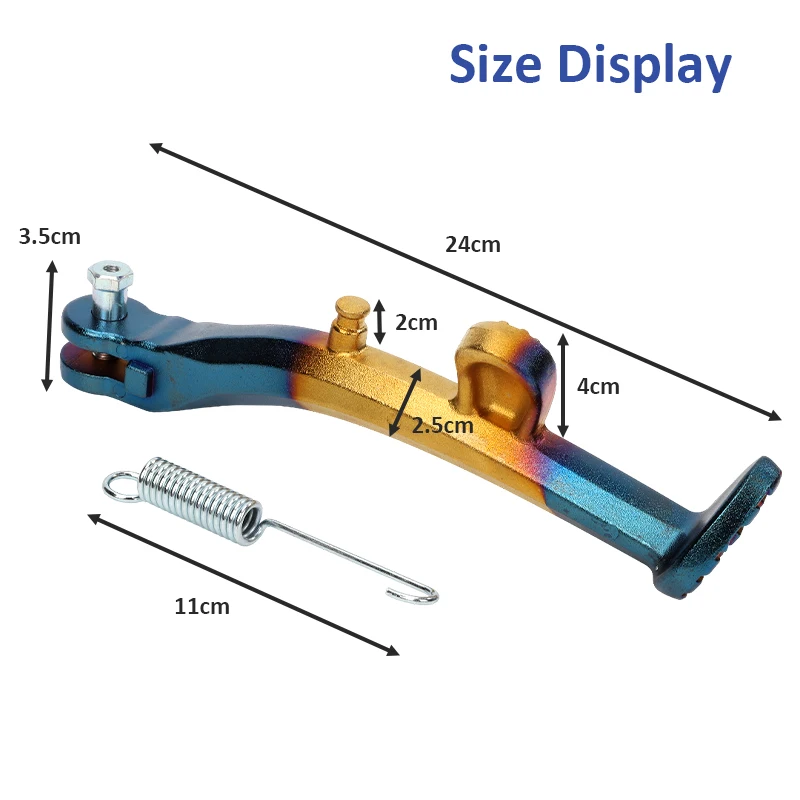 Motorcycle Side Stand For Yamaha BWS125，colorful High Quality Aluminum Alloy Motorcycle Accessories Parts  ﻿