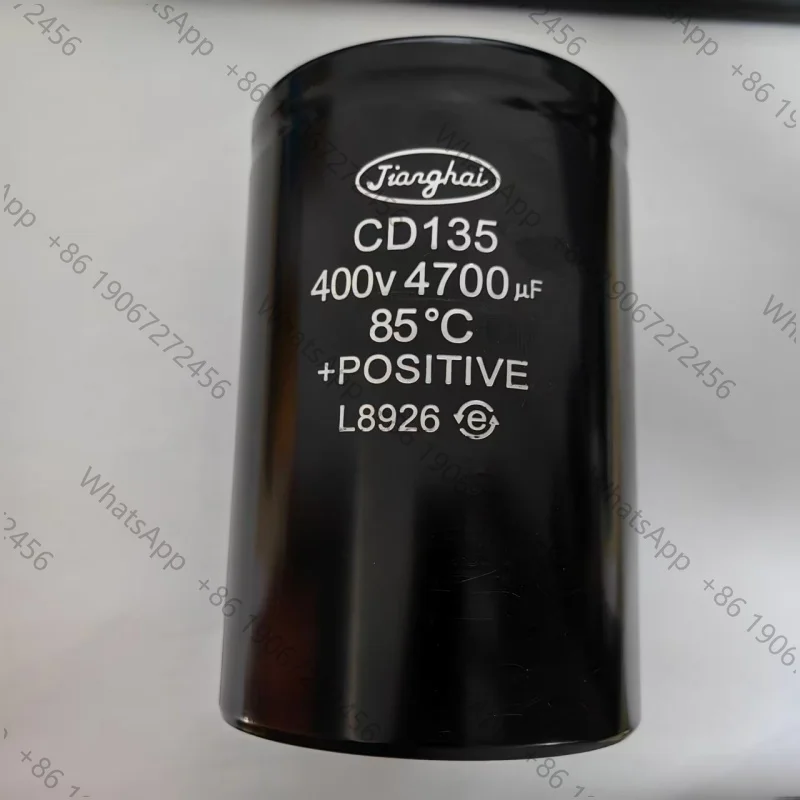 1PCS  CD135 Electrolytic Capacitor Inverter 400V 450V 3900μF 4700μF 5100μF 5600μF 6800μF 8200μF 10000μF