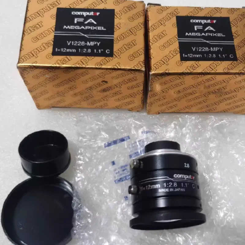 

New industrial lens V1228-MPY f=12mm 1:2.8 1.1 C large target surface 1 inch 12 million pixels in stock for fast delivery