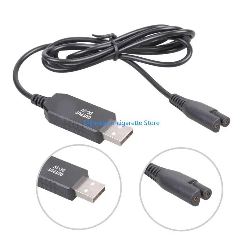 USB Type C Chargers Cord Replacement For Cordless Water Flossers 3V 100mA Portable Travel Y4QF