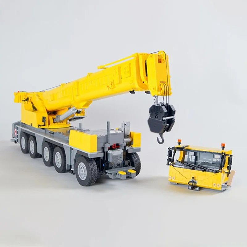 4599 قطعة MOC Liebherr LTM 5 1 النموذج الفني اللبنات العمارة اللعب DIY بها بنفسك الإبداعية هدية الكريسماس التعليم الطوب الاطفال #2