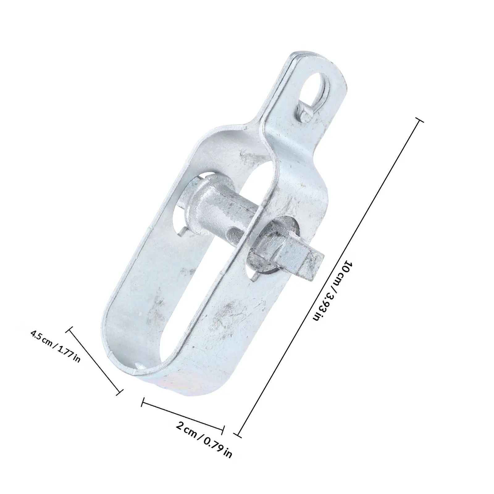 10Pcs Wire Rope Clamp Metal Cable Clips Durable Construction Wire Fencing Tools Easy Adjustment for Various Agricultural Setups