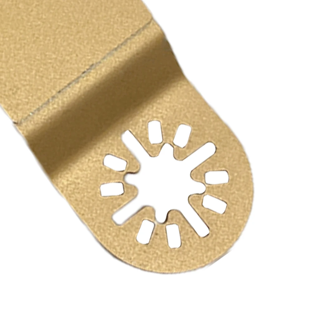 

1pc Gold Carbide Oscillating Multitool Saw Blade Multi Tool Fein Diamond Tungsten Carbide Concrete Stone Multifunctional Cutter