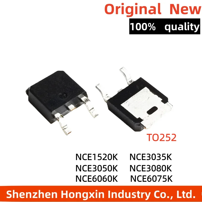 10 pieces of NCE3035K NCE1520K NCE3050 3080 6060 6075 SMT TO252 field-effect MOS transistors
