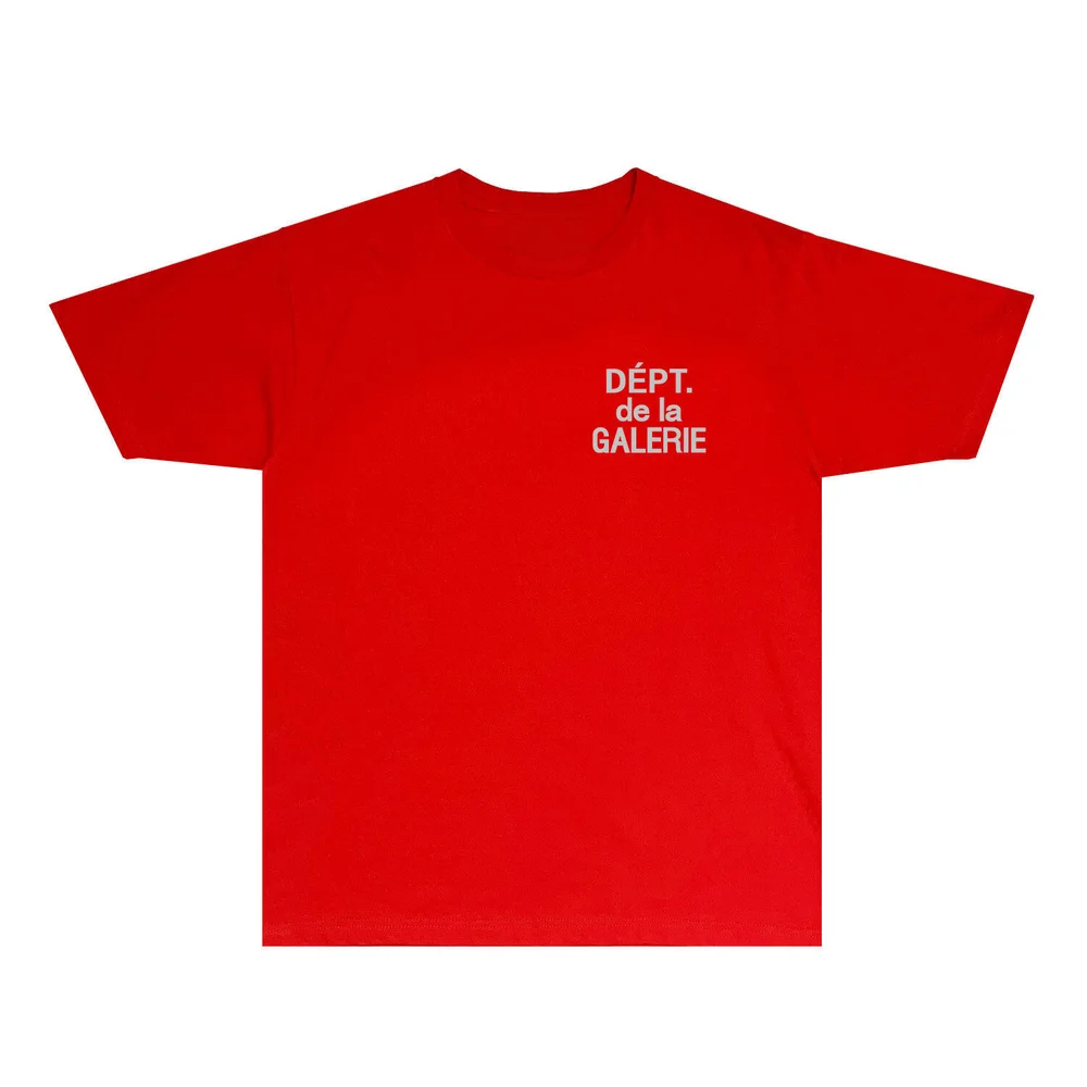 Men's Gallery printing Dept Short Sve High Street Women's red T-shirt