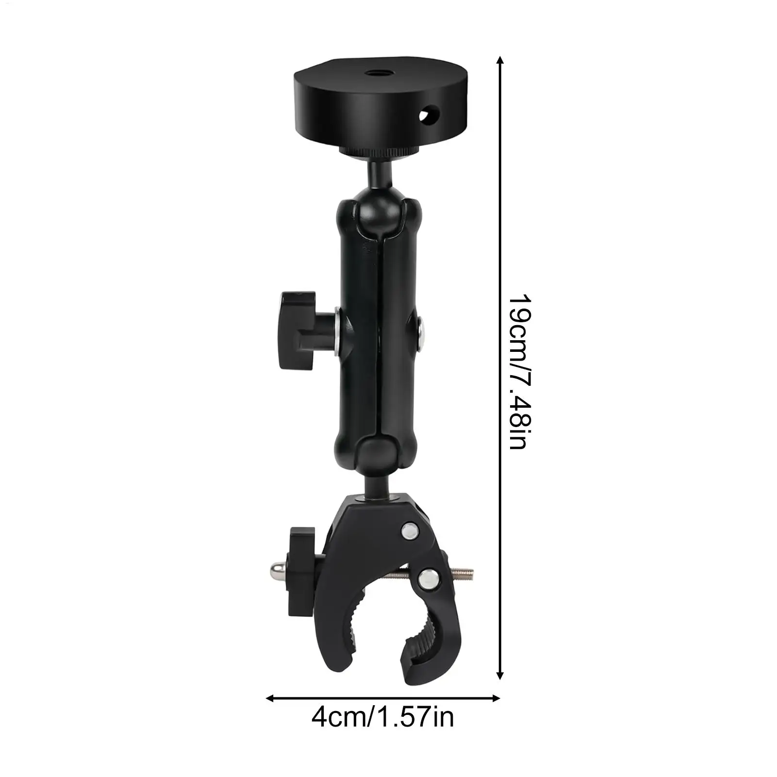 Mini adaptador de tubo de instalación rápida para montaje en coche, para RV, yate, furgoneta, remolque de viaje, caravana, autocaravana, barandillas marinas