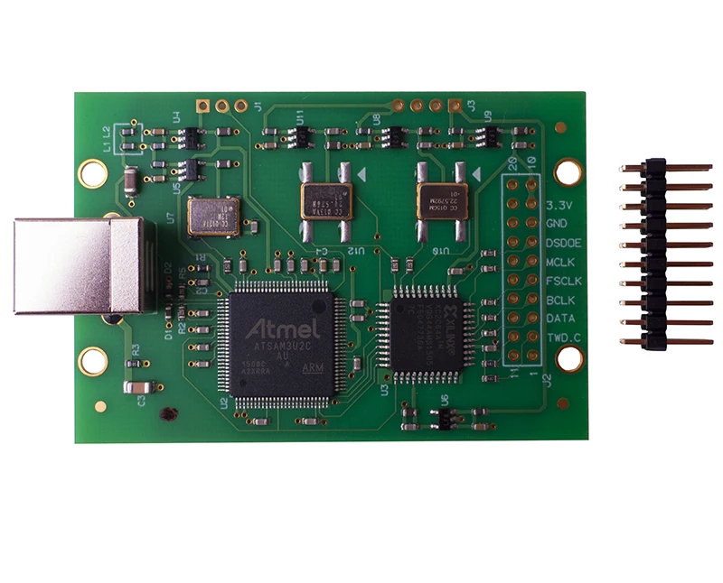 HIFI إيطاليا Amanero Combo384 USB DSD 512 / PCM 384 وحدة الإصدار المتقدم