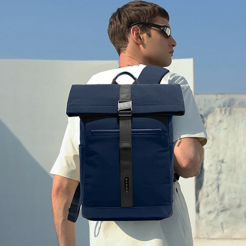 

Повседневный рюкзак для путешествий, водонепроницаемый мужской и женский нейлоновый тканевый износостойкий деловой короткий повседневный уличный рюкзак