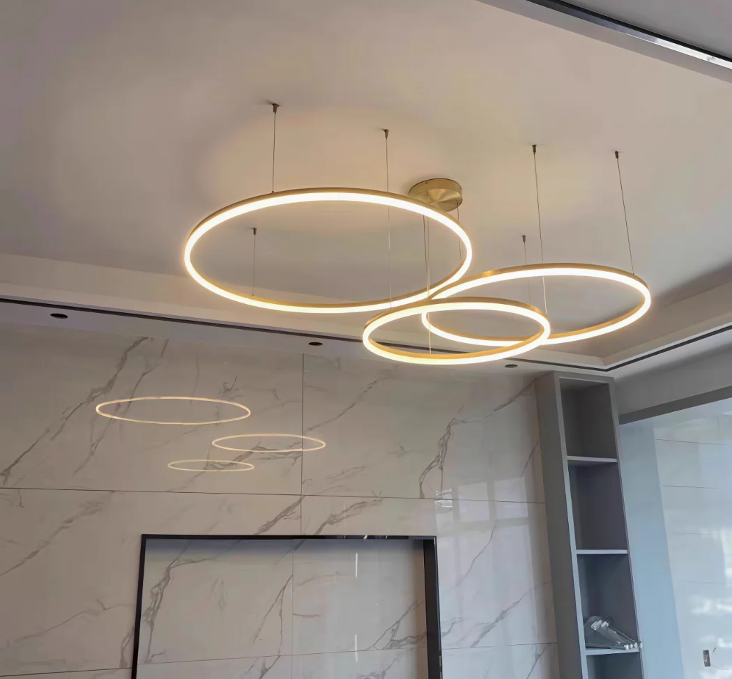 LED Ring Chandelier 6