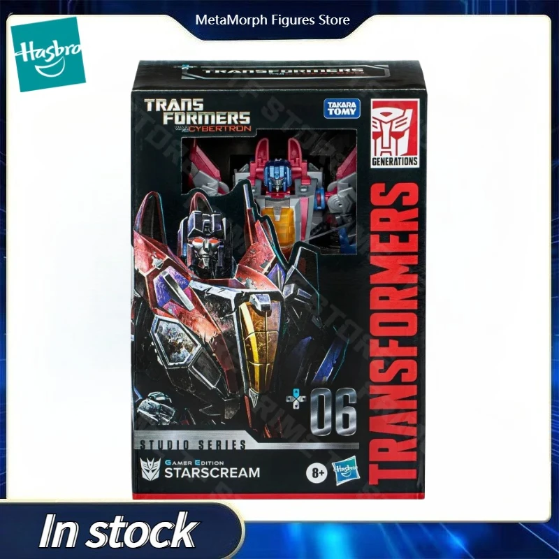 Original Hasbro Transformation Toy SS Studio Series SS-GE 06 Starscream WFC V-Klasse Actionfigur Spielzeugmodell