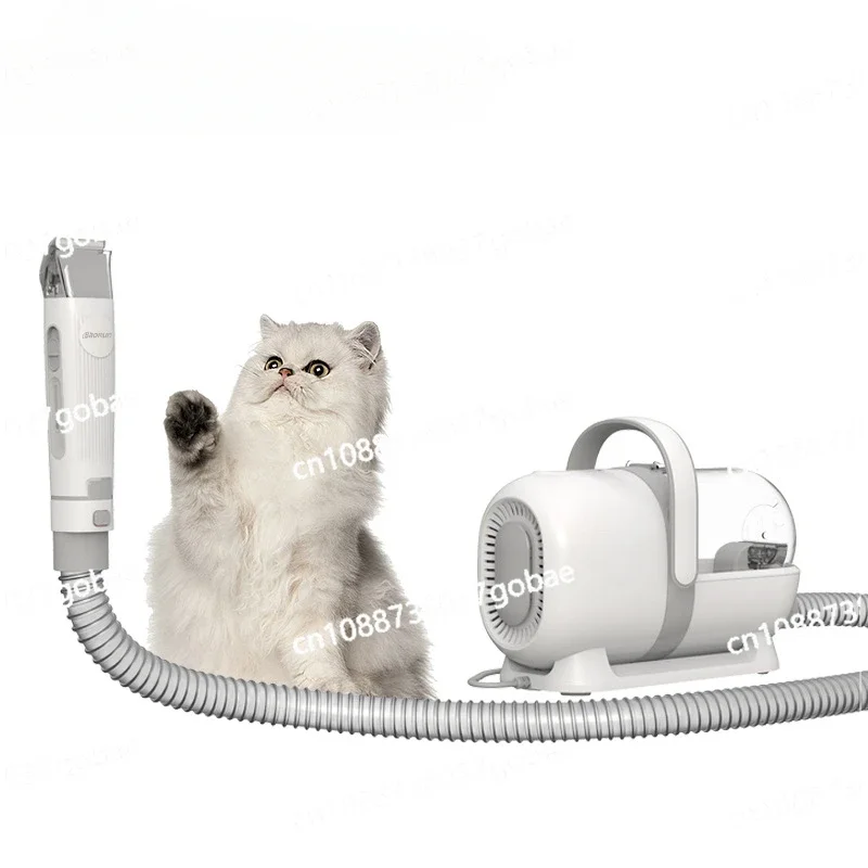 Multi-functional Pet Hair Trimmer Dog Vacuum Set Cross-border Vacuum Trimming and Shaving Machine