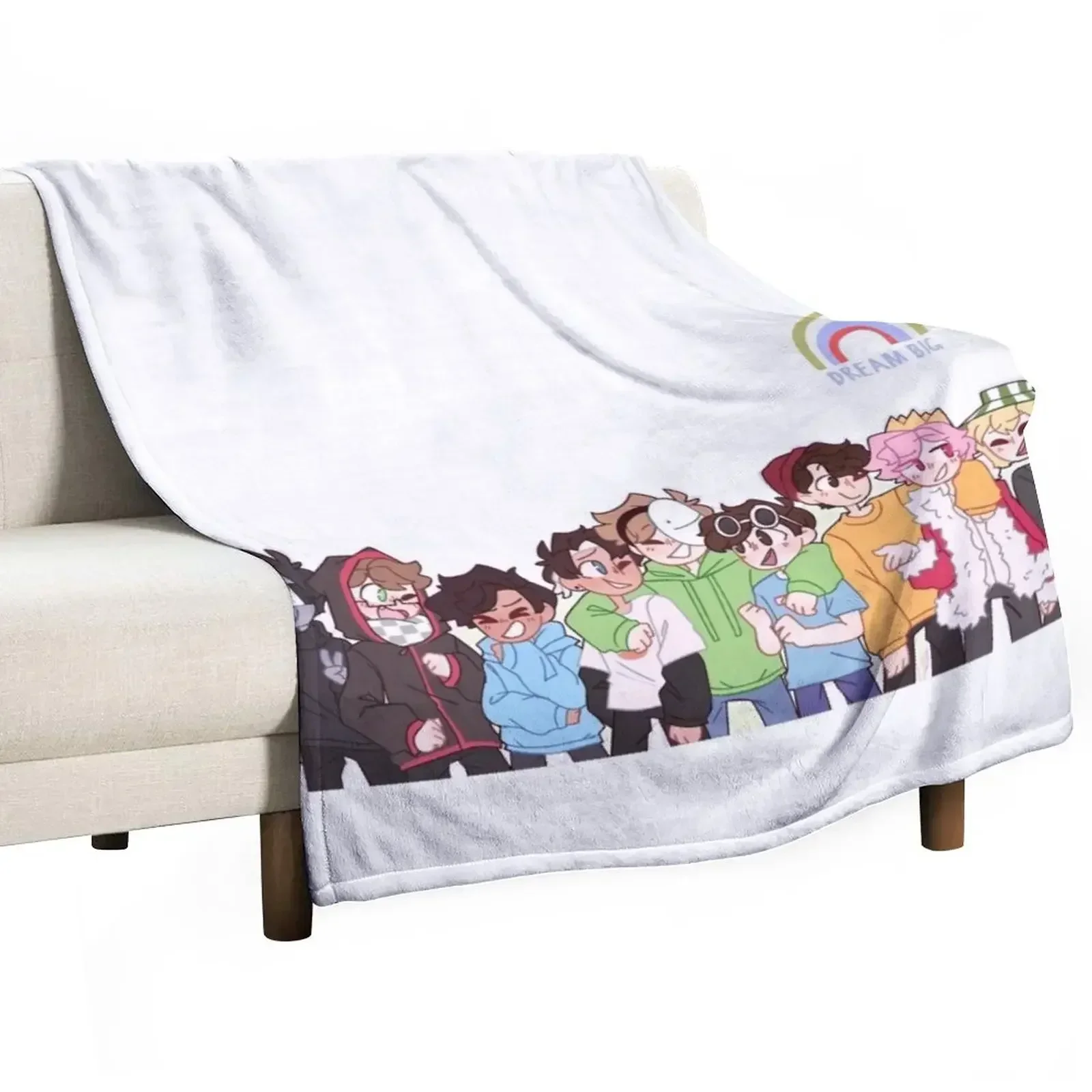 

Dream SMP Team Throw Blanket Custom Kid'S Blankets