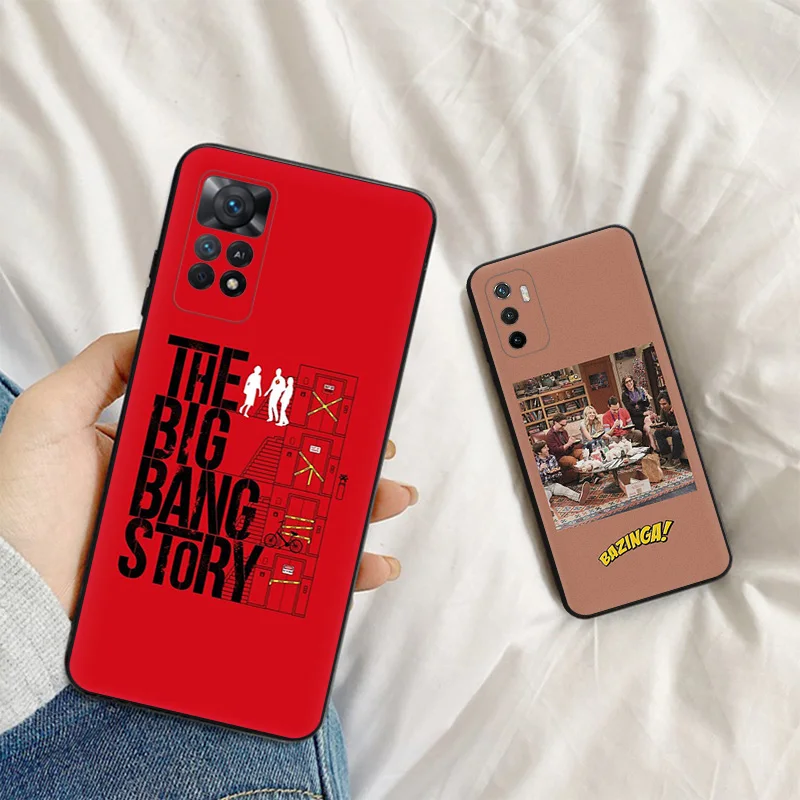 Silicone Soft Phone Case for Redmi Note 11 Pro 5G Note10 11S 10S 10A 10C The Big Bang Theory Xiaomi 11 Lite 11T 10T Cover