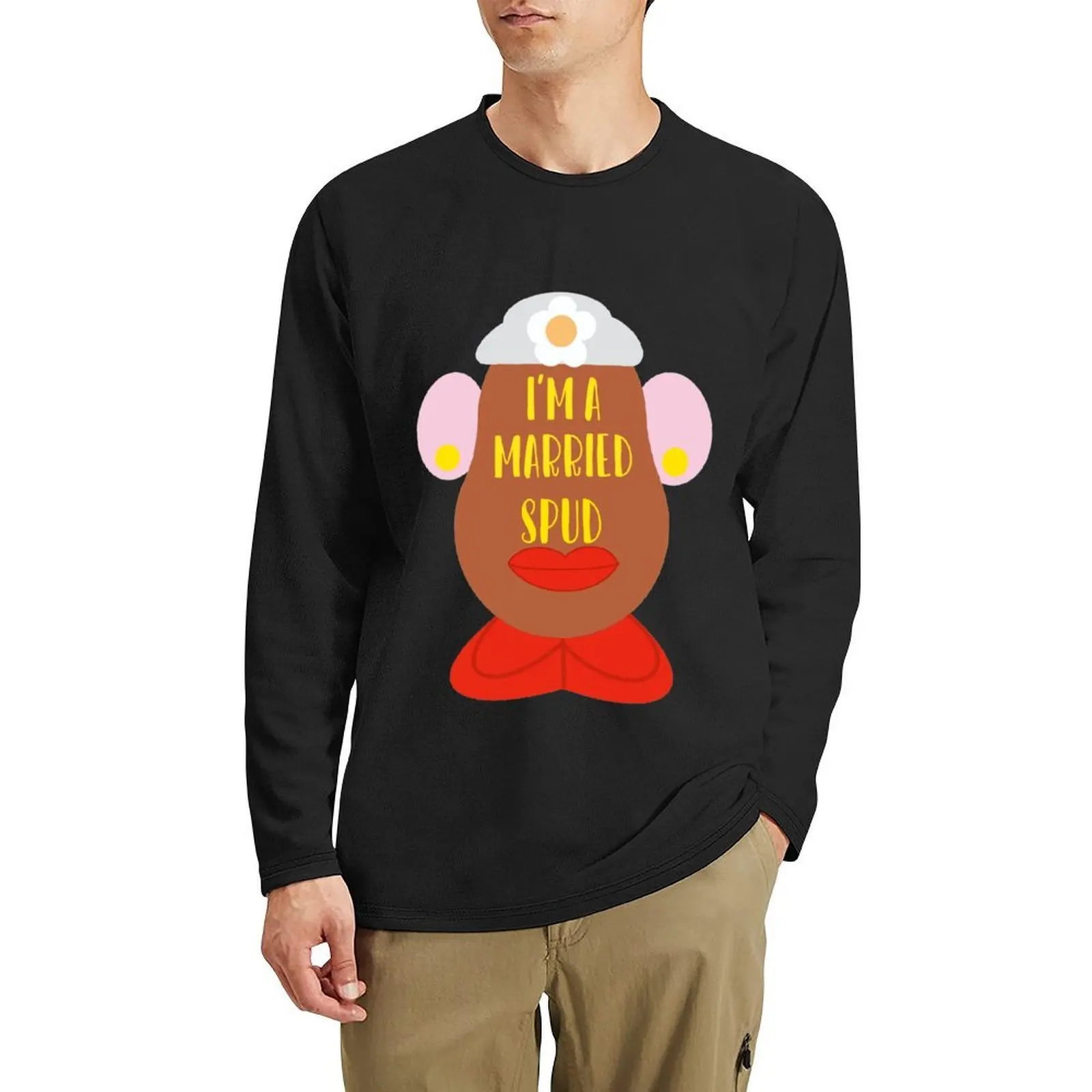 

I’m a Married Spud Long T-Shirt Aesthetic clothing Blouse oversized t shirt new edition t shirt men clothings