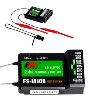 Original Flysky FS-iA10B 2.4G 10 Channels Receiver FS IA10B for Transmitter FS-I10 FS-I6S FPV RC Helicopter Quadcopter Aircraft