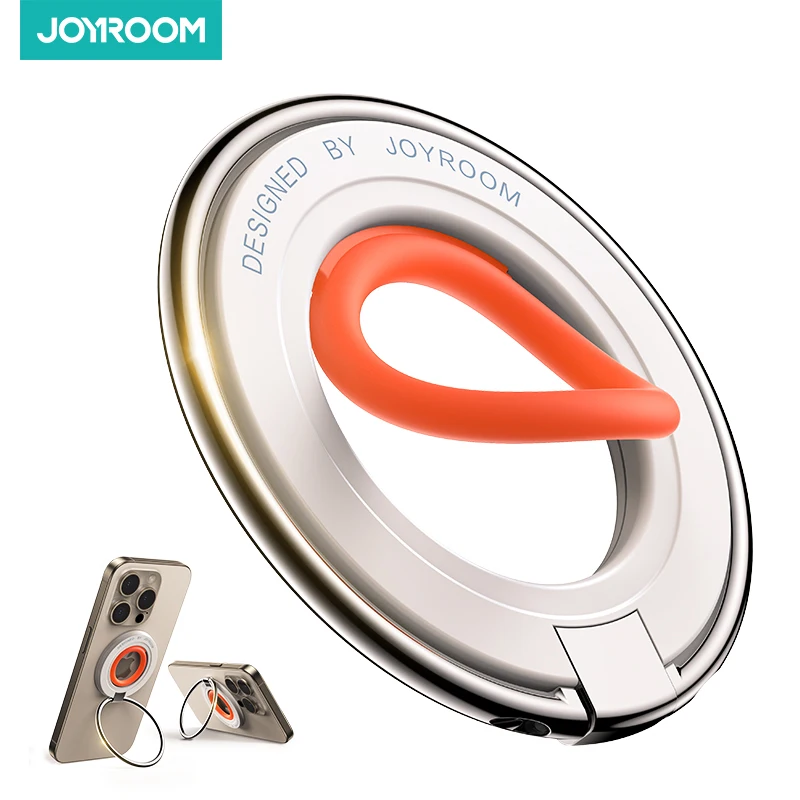 

Joyroom Magnetic Ring Stand Kickstand Phone Grip Holder for iPhone 17 16 15 14 Pro Max for All Phone Holder