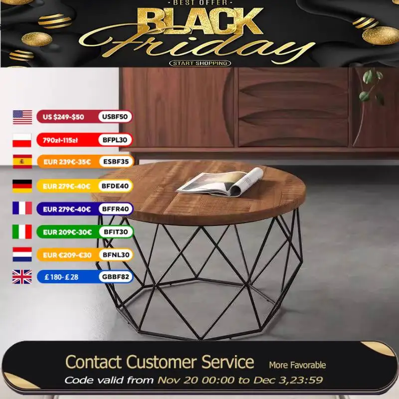 

Decoration Luxury Coffee Tables Round Assecorises Mid Century Modern Coffee Tables Corner Dining Wood Stolik Kawowy Furniture