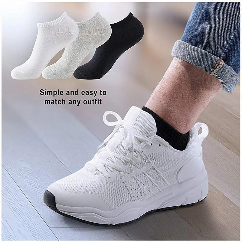 Ankle Athletic Running Socks Sports Socks Spring And Summer Socks Pure Cotton Breathable Socks For Men And Women (1-30Pairs)