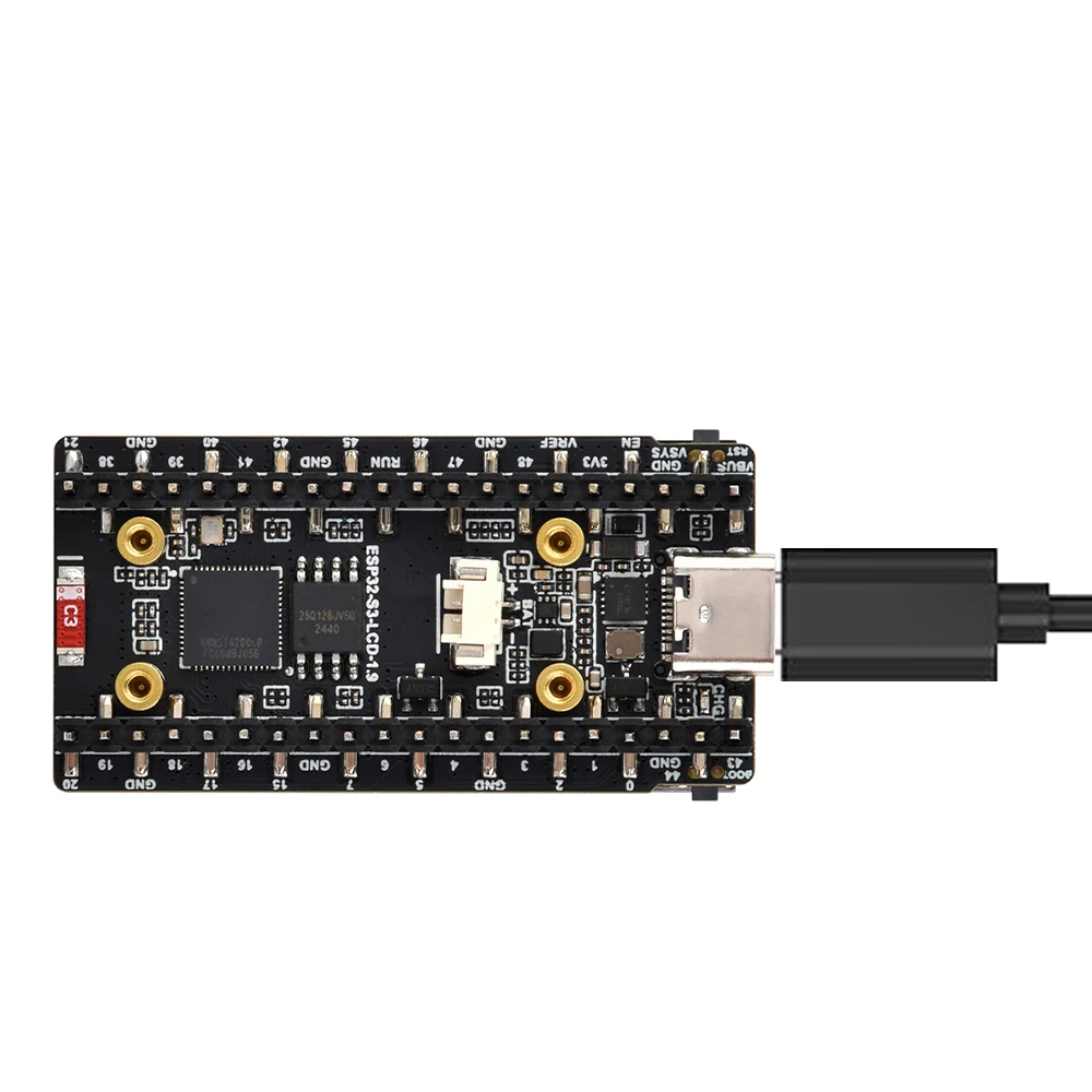 ESP32-S3 1,9-Zoll-LCD-Touchscreen WLAN Bluetooth-kompatibles Entwicklungsboard 170 × 320 Lx7 Dual-Core-Prozessor Typ-C – Detail 13