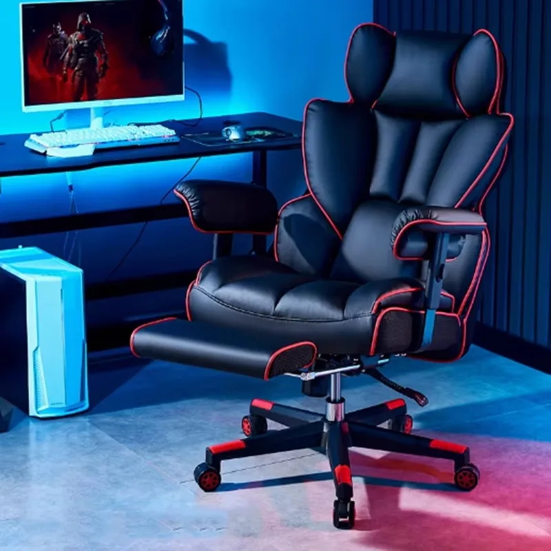 Silla De oficina cómoda De calidad para niños y adultos, Silla De oficina con ruedas relajantes, muebles De gran tamaño