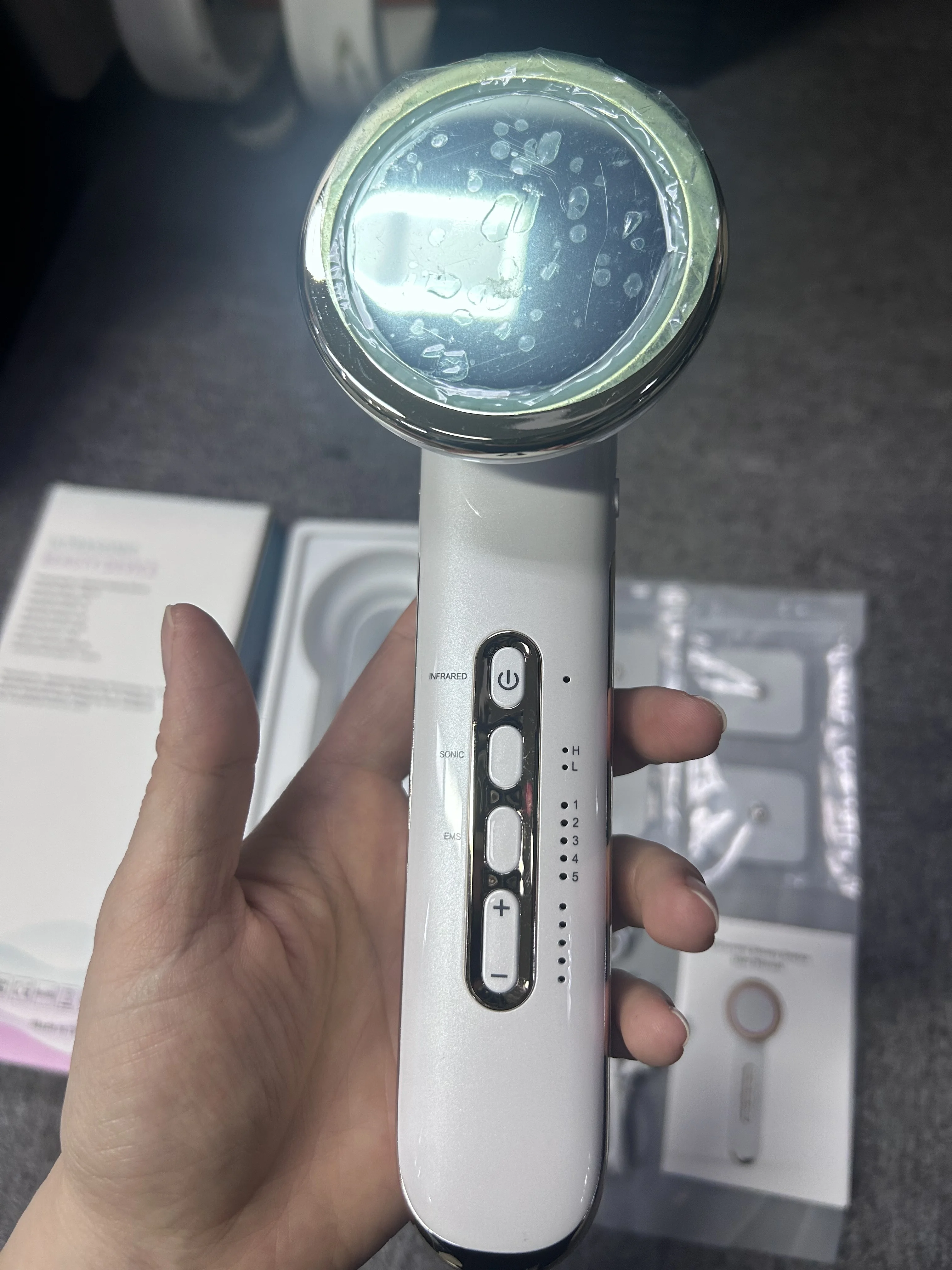 

Electric Ultrasound Cavitation EMS Face Body Slimming Massager Lipo Fat Burner Machine Galvanic Infrared Ultrasonic Weight Loss