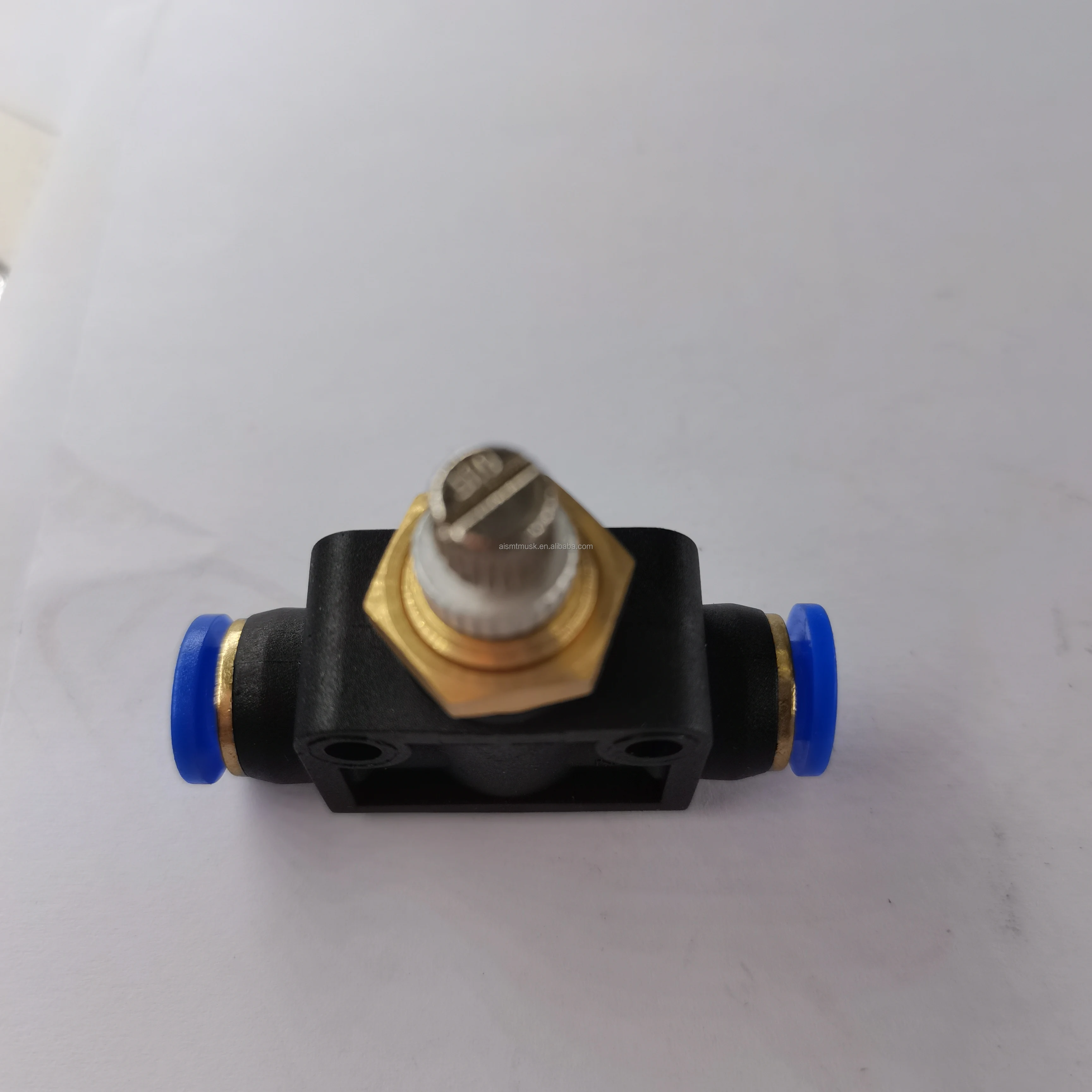 TCB 8mm Plastic Pneumatic Push-in Fittings Air Flow Speed Control Hand Valves Tube Size Compatible 1 Year Warranty