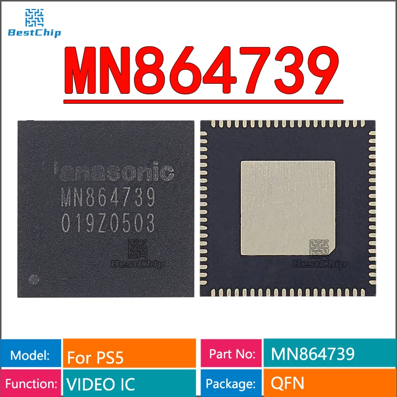 MN864739 PS5 Replacement HDMI Encoder Video Output IC Chip Compatible With PlayStation 5