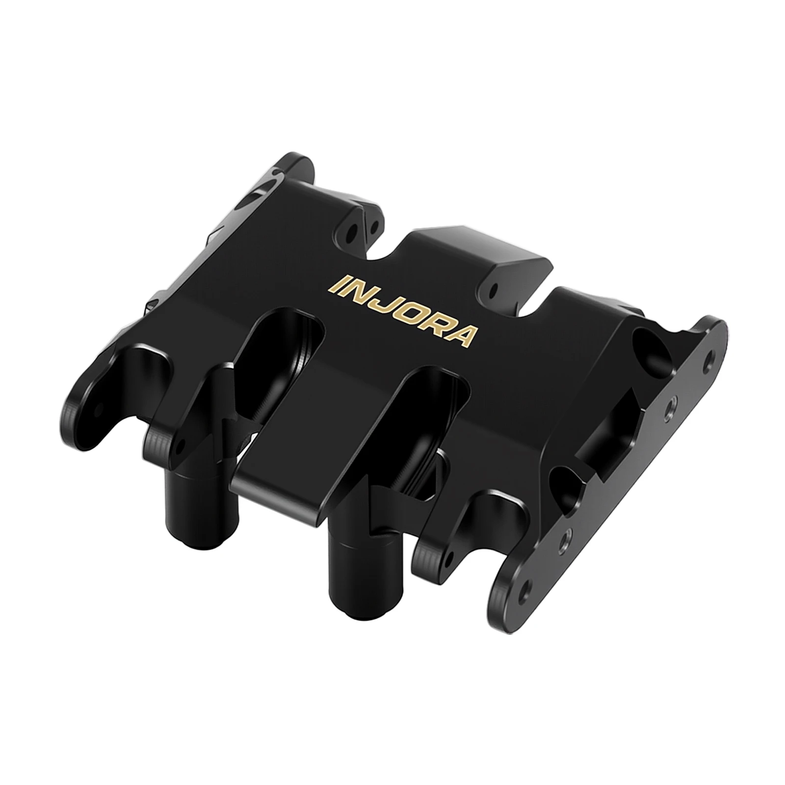 INJORA Black Coating Brass Skid Plate for 1/30 Axial SCX30