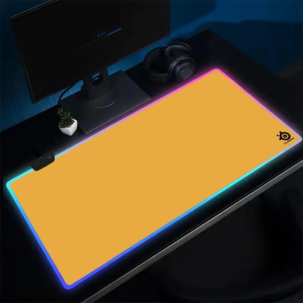 Speed Gaming Accessorie Mousepad Steelseries Rubber Keyboard LED RGB Mouse Pad Gabinete PC Gamer Desk Mat Tapis De Souris Carpet