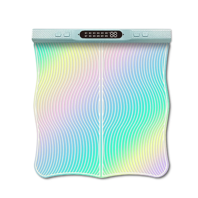 

Colorful massage foot pad micro-current leg beauty instrument, small lazy thin legs, a generation