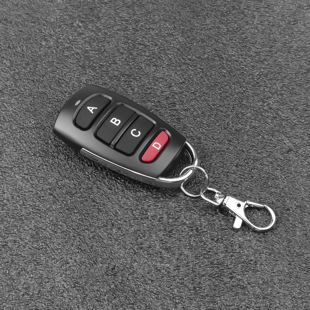 433 Mhz RF Copy Remote Control Key 433.92mhz 4CH trasmettitore duplicato clonazione codice portachiavi per auto apriporta elettrico per Garage