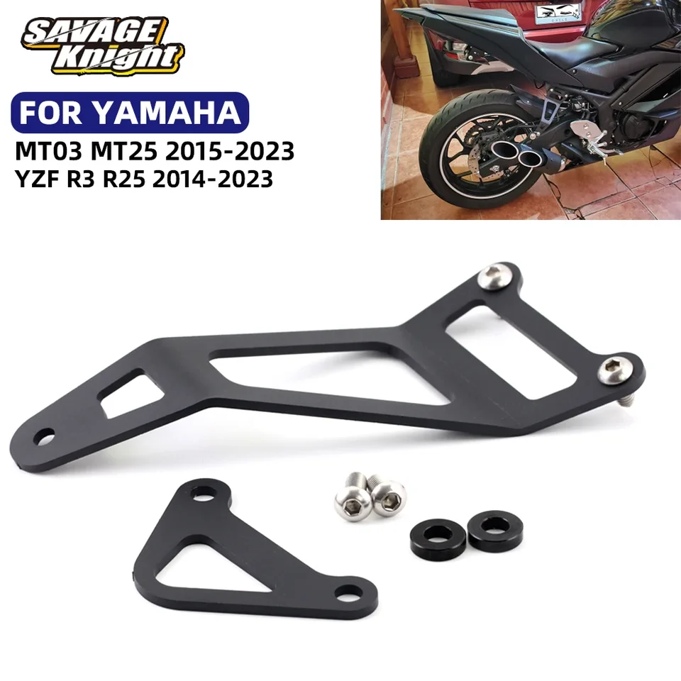 2026 For YAMAHA MT03 MT25 YZF R3 R25 Rear Foot Pegs Footrest