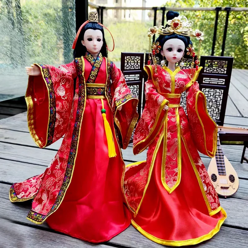

30 см модная китайская древняя стильная кукла принцессы/принцес 1/6 кукла BJD суставы подвижная изысканная юбка в древнем стиле нарядная игрушка