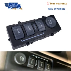 4X4 Wheel Drive Control Switch 4WD Transfer Case Lifter Button for Cadillac Chevrolet Silverado Suburban Sierra Yukon 15709327